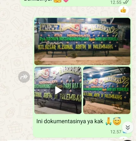 Pengiriman Papan Bunga Duka Karang Anyar