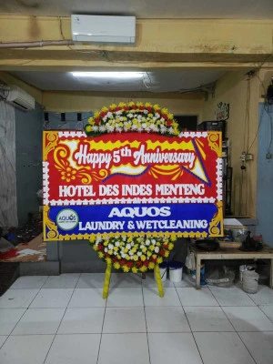 Papan Bunga di Karang Anyar